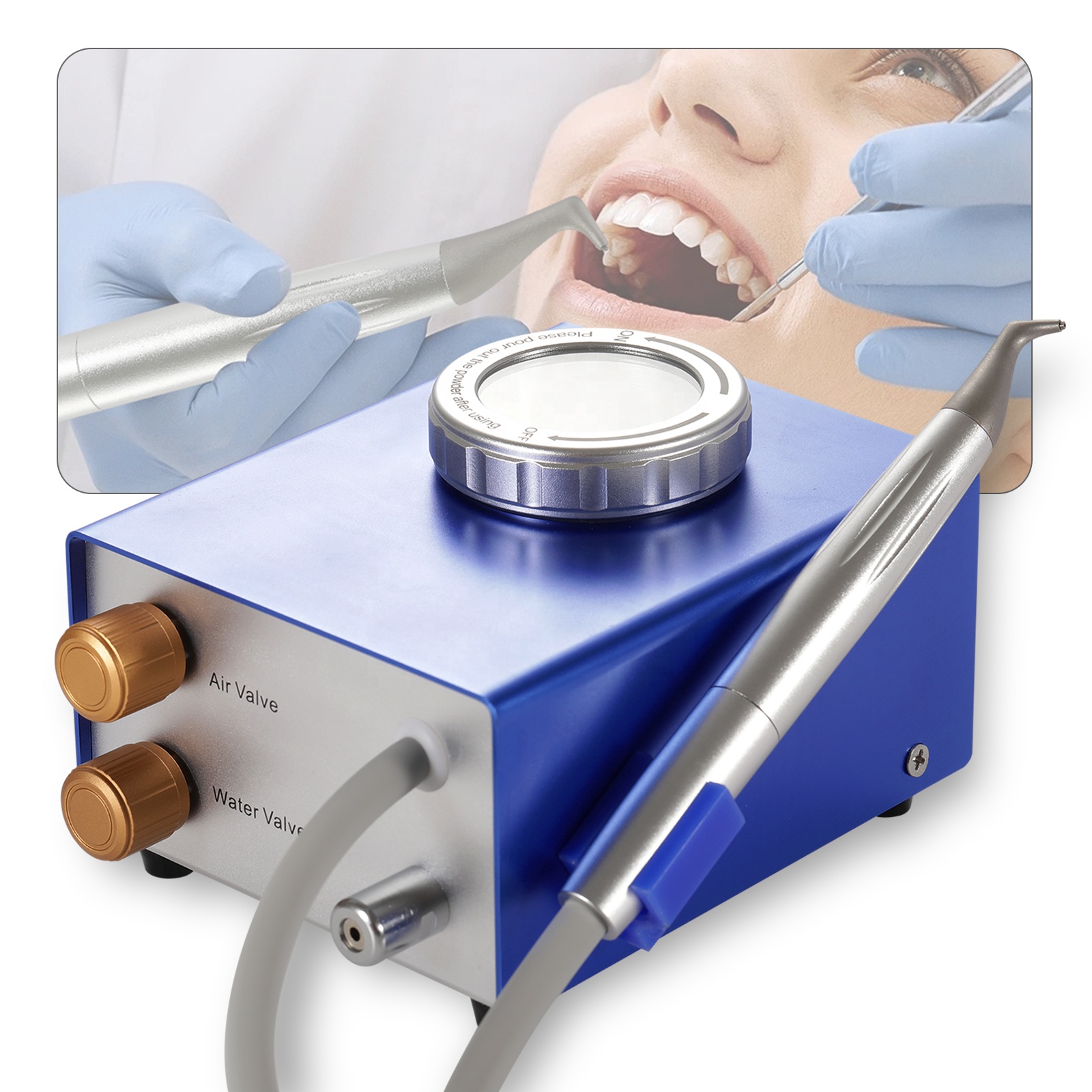 Teeth Whitening Device - M4 de ntal máquina de jateamento