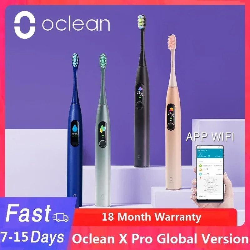 Teeth Whitening Toothbrush - Escova de Dentes Elétrica Sônica Oclean