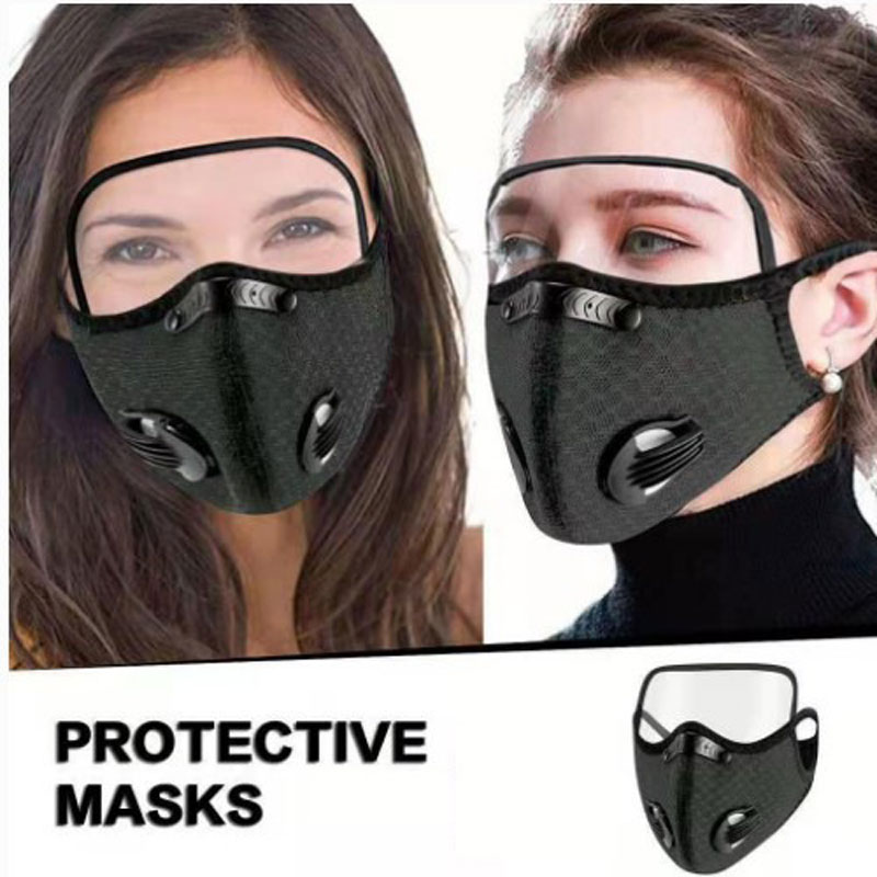 Teeth Whitening Mask - Máscara facial para ciclismo, esportiva, lavável