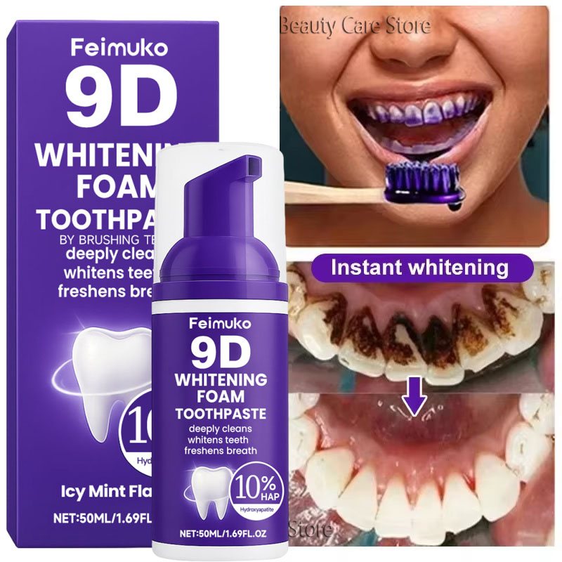 Teeth Whitening That Works - Pasta de Dente Roxa 9D para