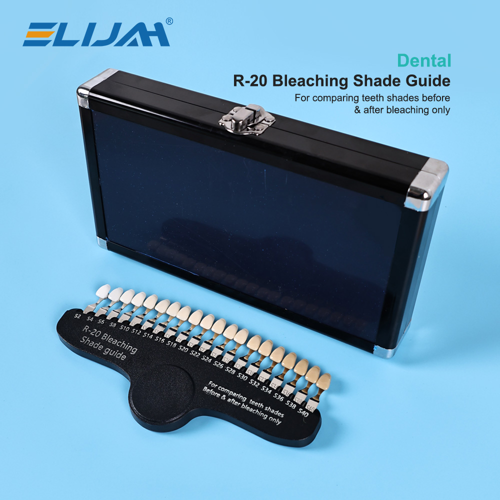 Teeth Whitening Shade Guide - ELIJAH R-20 Guia de sombra de