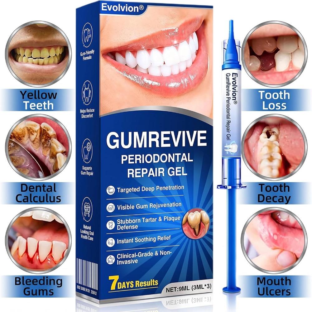 Teeth Whitening Kit At Home - Kit Profissional de Cuidados Naturais para
