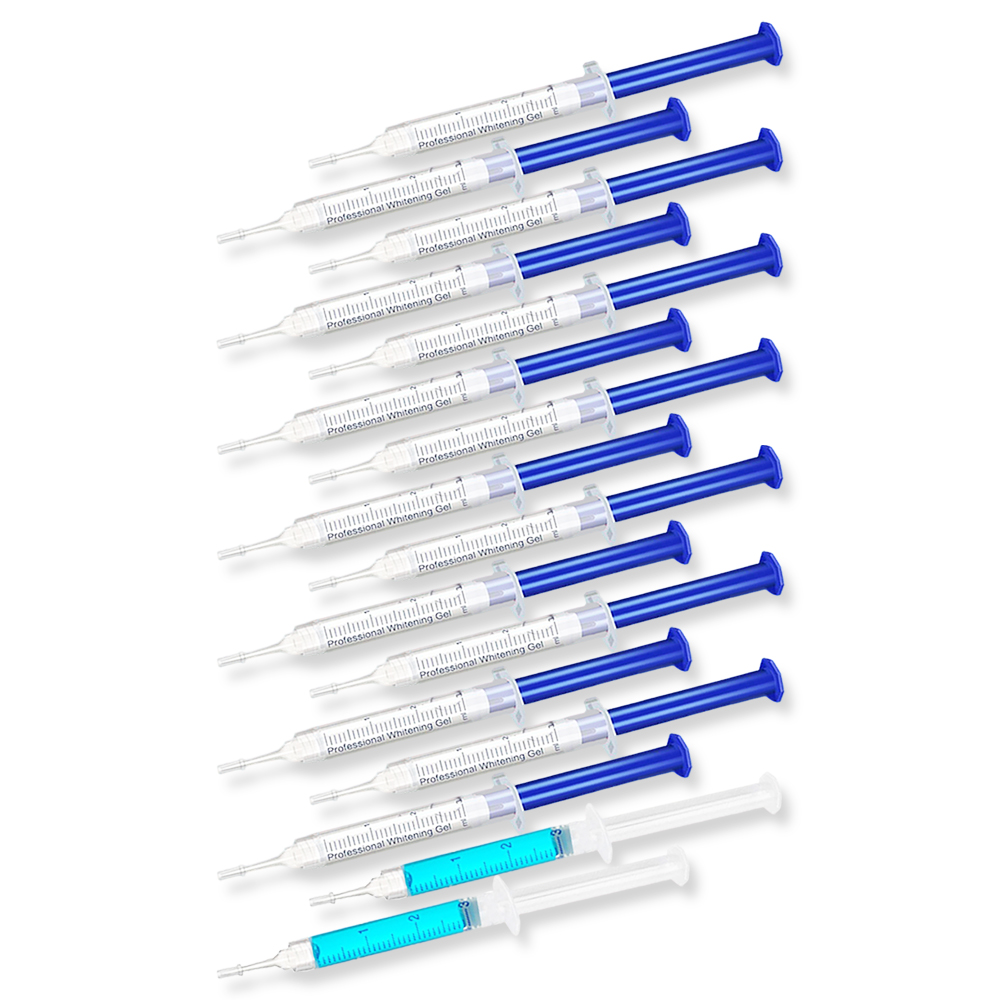 Teeth Whitening Kit At Home - Gel Clareador de Dentes Sabor Menta,