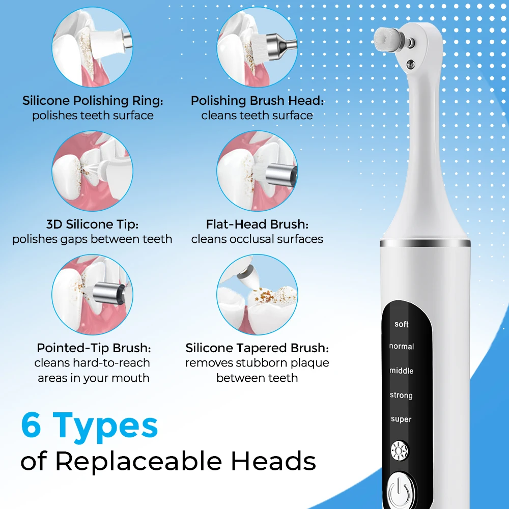 Polidor de dentes elétrico, li - Teeth Whitening Toothbrush avaliação e preço
