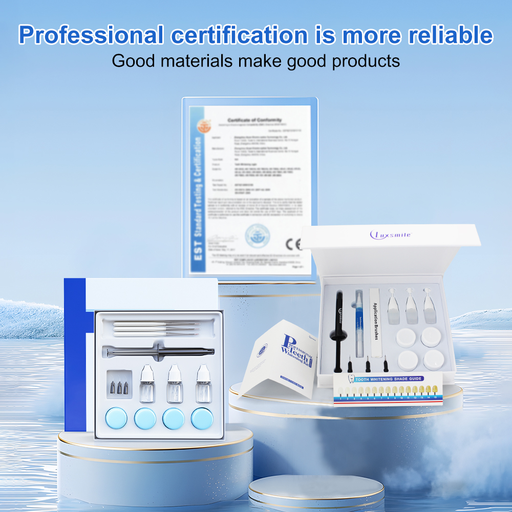 Kit de clareamento dental prof - Teeth Whitening Kit At Home avaliação e preço