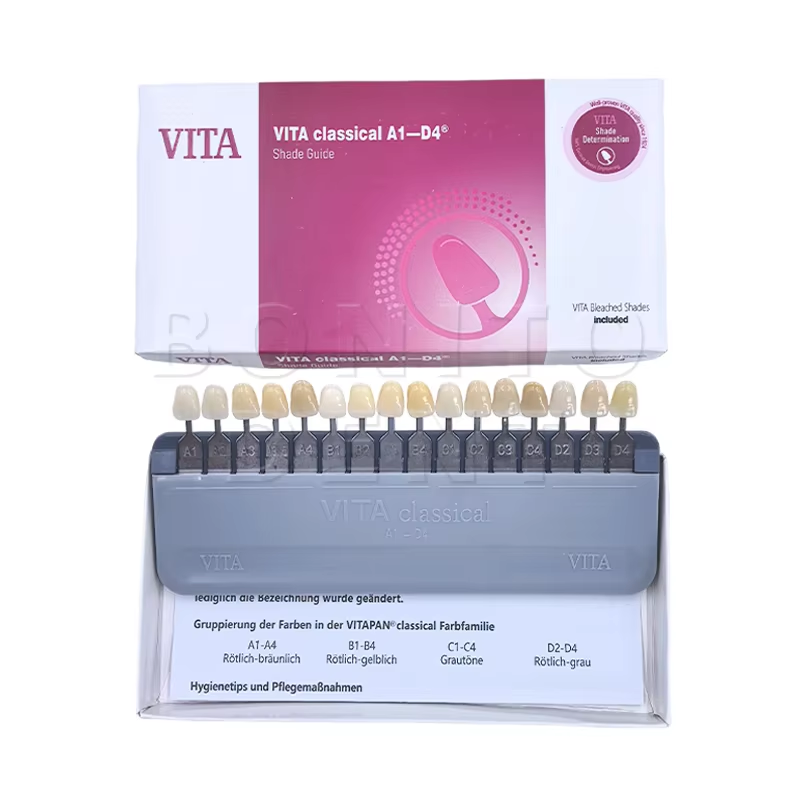 Guia de Cores Dentais VITA com - Teeth Whitening Shade Guide avaliação e preço
