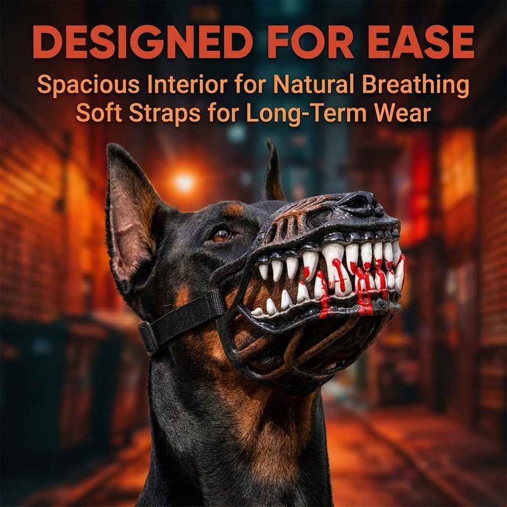 Máscara de Cão Monstro Hell Ho - Teeth Whitening Mask avaliação e preço