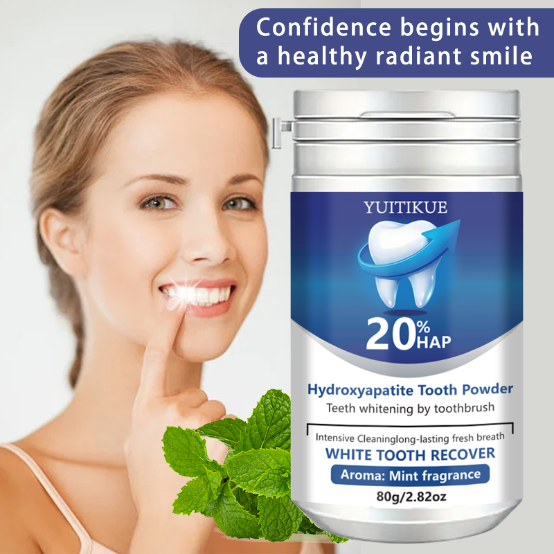 Pó de dente hidroxapatite 20%  - Teeth Whitening Ingredients avaliação e preço