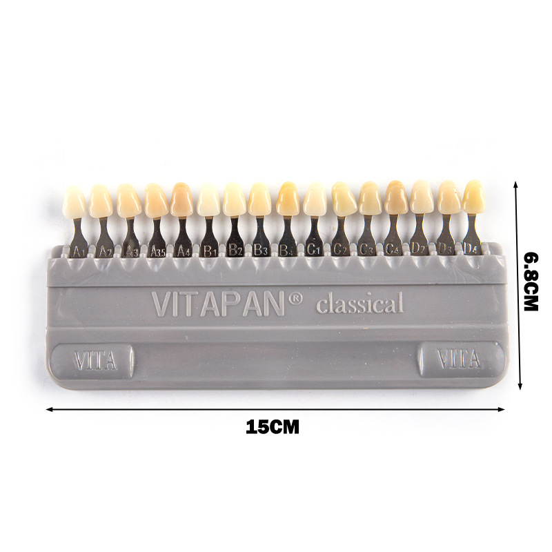 Vita 16 cores guia de sombra d - Teeth Whitening Shade Guide avaliação e preço