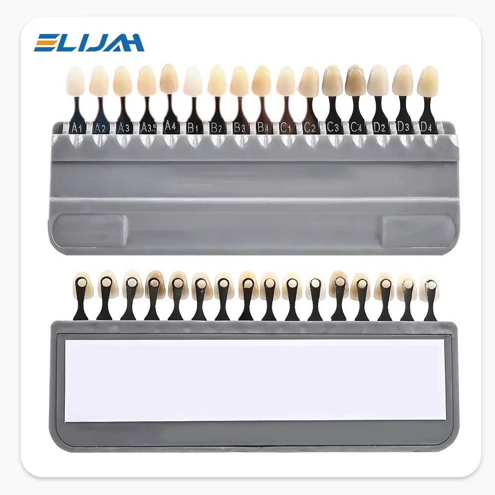 ELIJAH Master Bleach Shade Gui - Teeth Whitening Shade Guide avaliação e preço