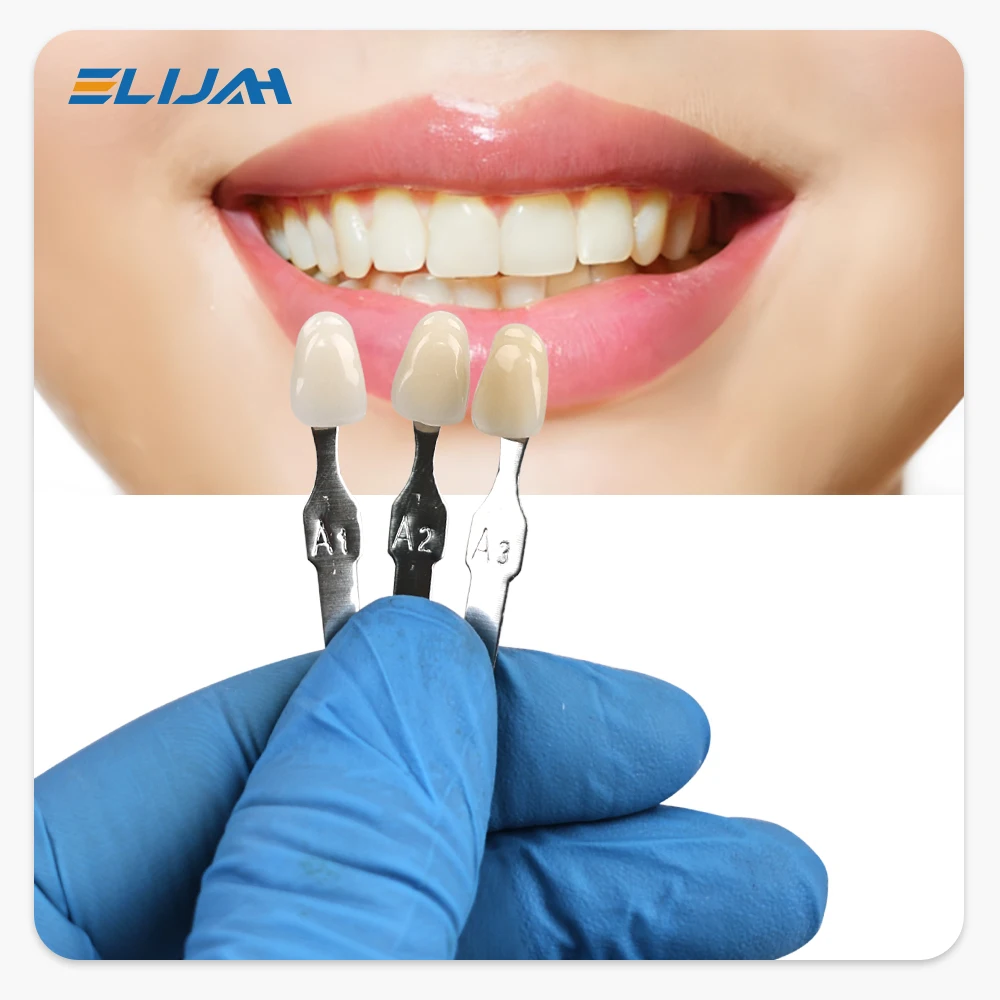 ELIJAH Master Bleach Shade Gui - Teeth Whitening Shade Guide avaliação e preço