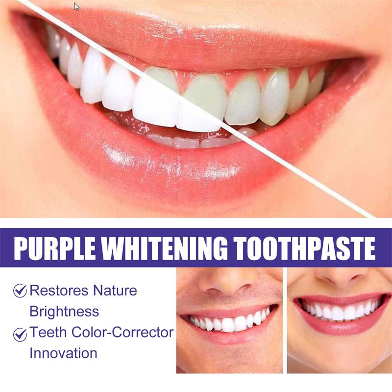 Pasta de Dente Roxa 9D para Cl - Teeth Whitening That Works avaliação e preço