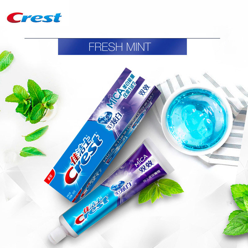 Crest 3d mica creme dental flu - Teeth Paint Whitening avaliação e preço