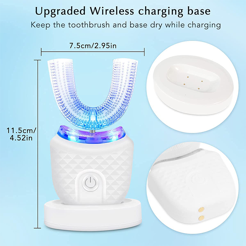 U-Shaped Escova Elétrica Autom - Teeth Whitening Toothbrush avaliação e preço