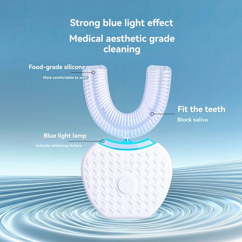 Escova de dentes elétrica em f - Teeth Whitening Toothbrush avaliação e preço