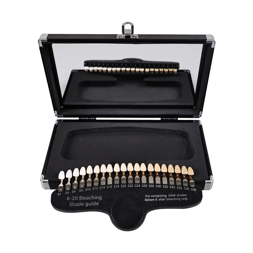 ELIJAH R-20 Guia de sombra de  - Teeth Whitening Shade Guide avaliação e preço