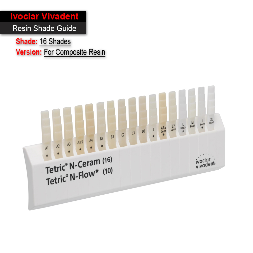 Guia de Cores Odontológico Ivo - Teeth Whitening Shade Guide avaliação e preço