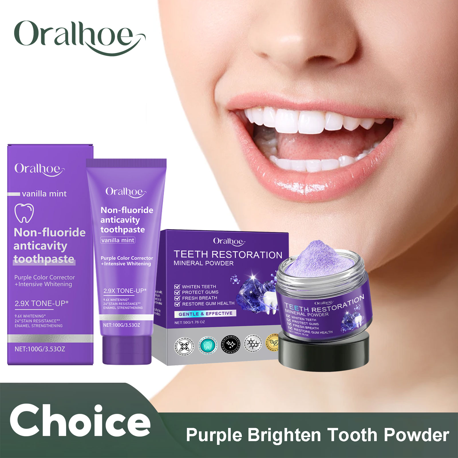 Teeth Restoration Mineral Powd - Teeth Whitening Instant avaliação e preço