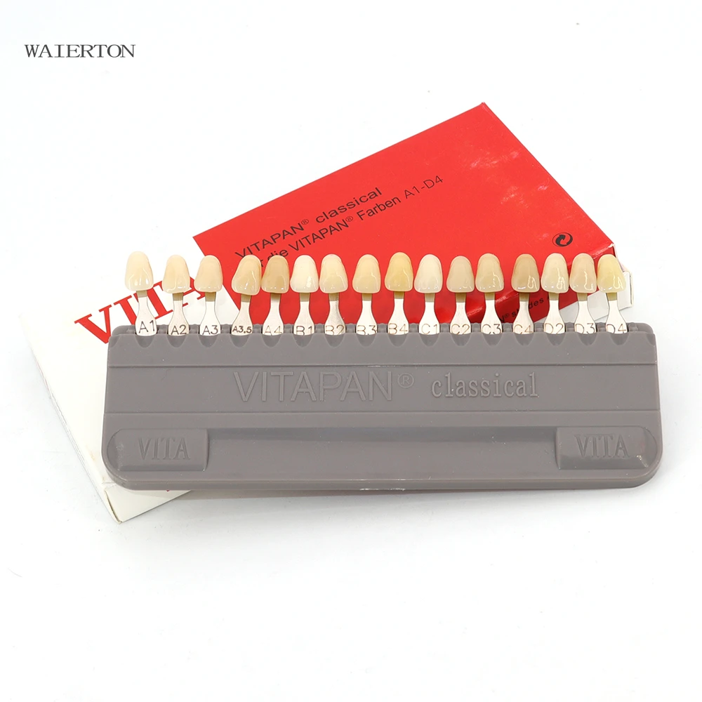 Guia de Cores de Porcelana par - Teeth Whitening Shade Guide avaliação e preço