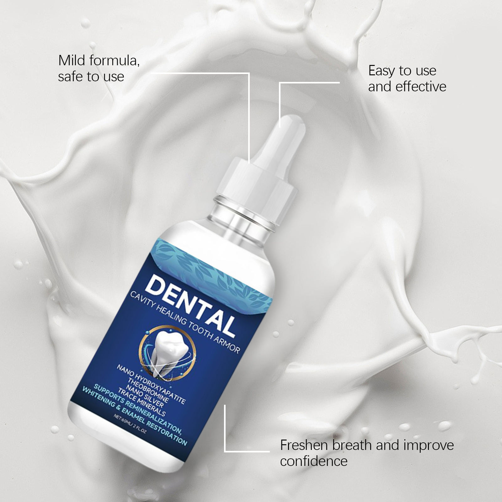 Líquido de Hidroxiapatita Nano - Teeth Whitening That Works avaliação e preço