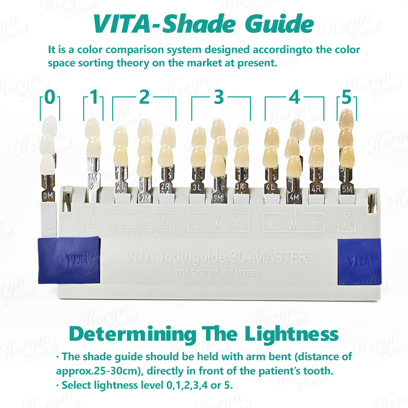 Guia de Cores Vita 3D Master p - Teeth Whitening Shade Guide avaliação e preço