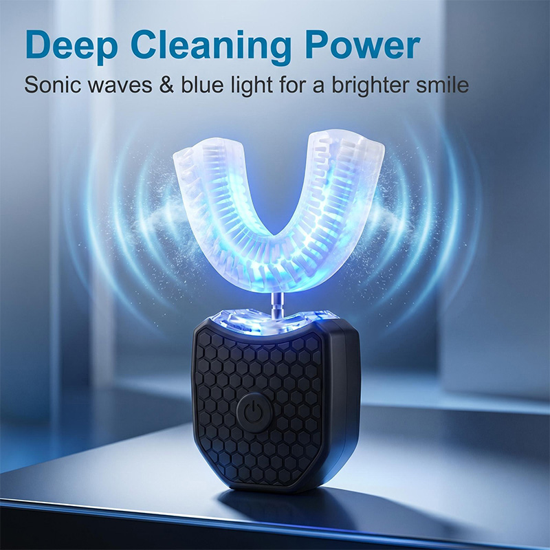 Escova de dentes elétrica em f - Teeth Whitening Device avaliação e preço