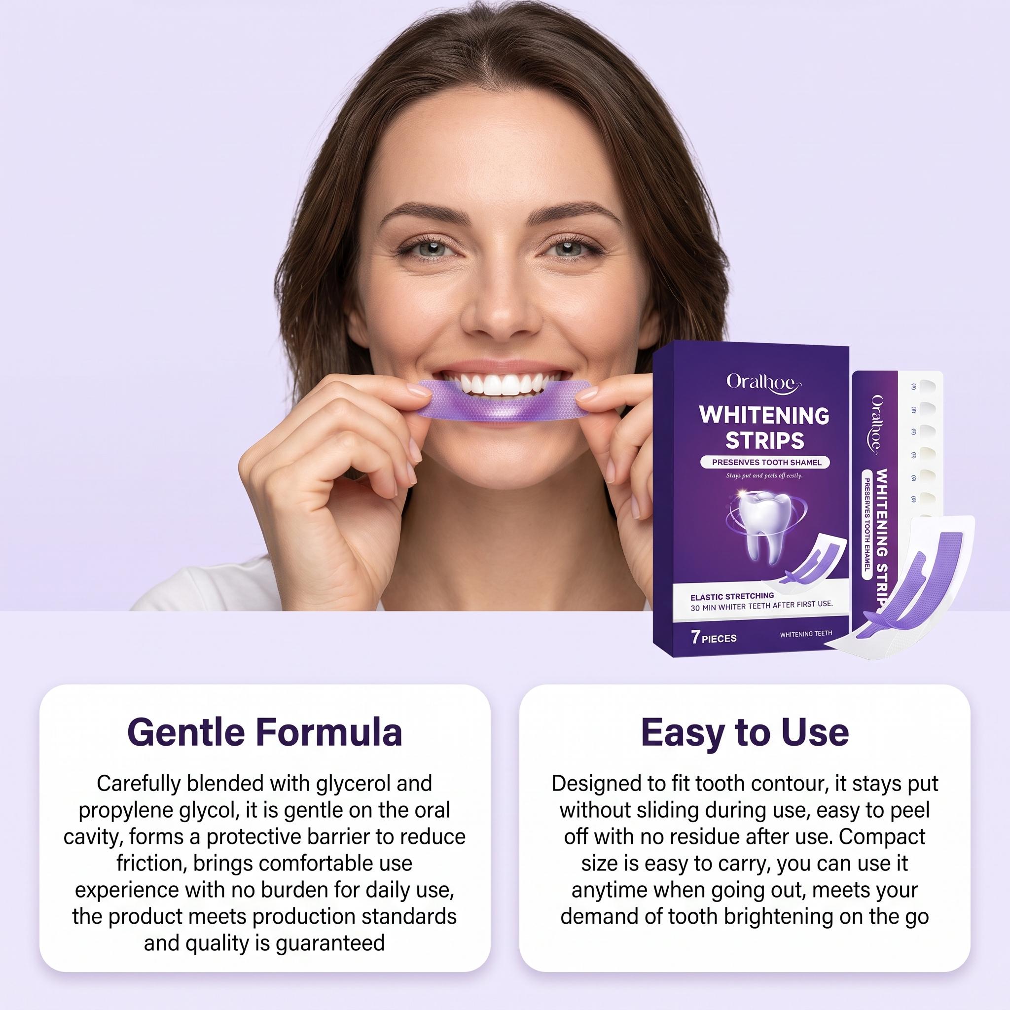 Tiras Clareadoras de Dentes Ro - Teeth Whitening Shade Guide avaliação e preço