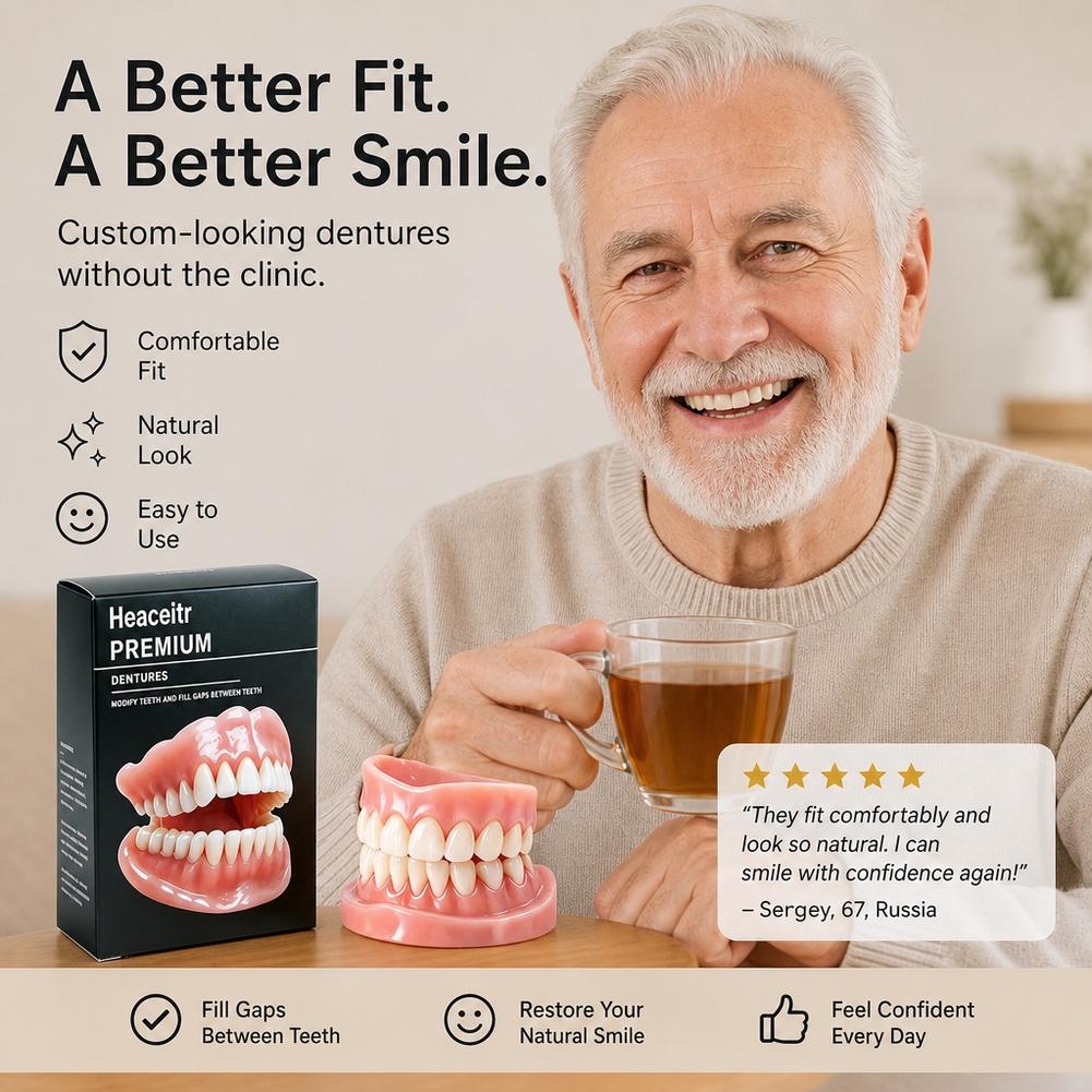 Conjunto de dentadura temporár - Teeth Whitening Instant avaliação e preço