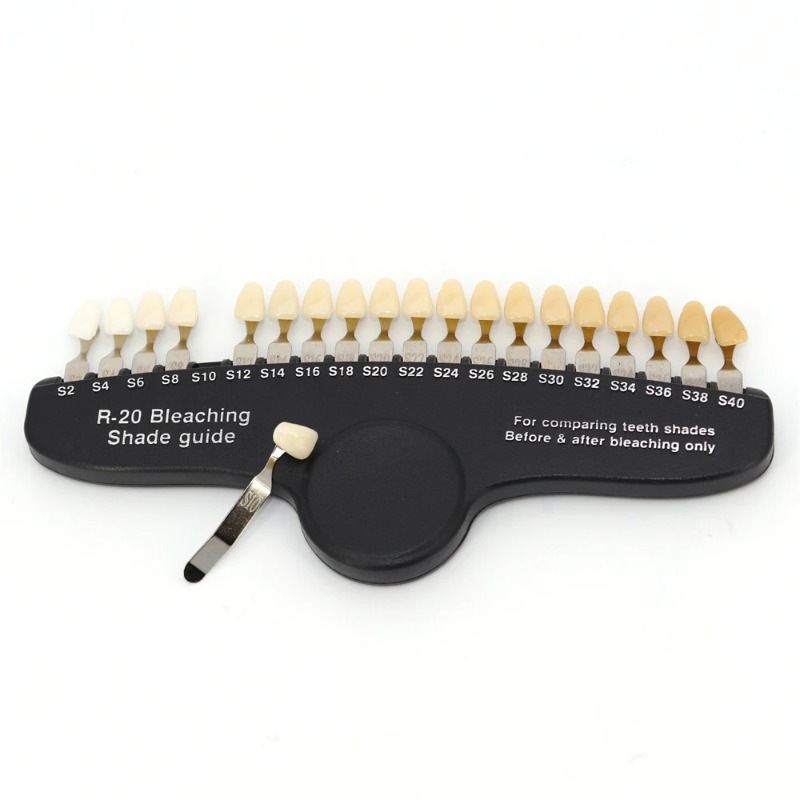 20/27 cores 3d laboratório den - Teeth Whitening Shade Guide avaliação e preço