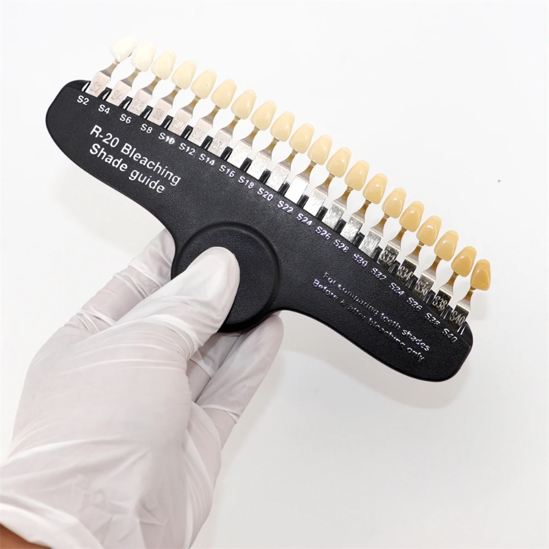 20/27 cores 3d laboratório den - Teeth Whitening Shade Guide avaliação e preço