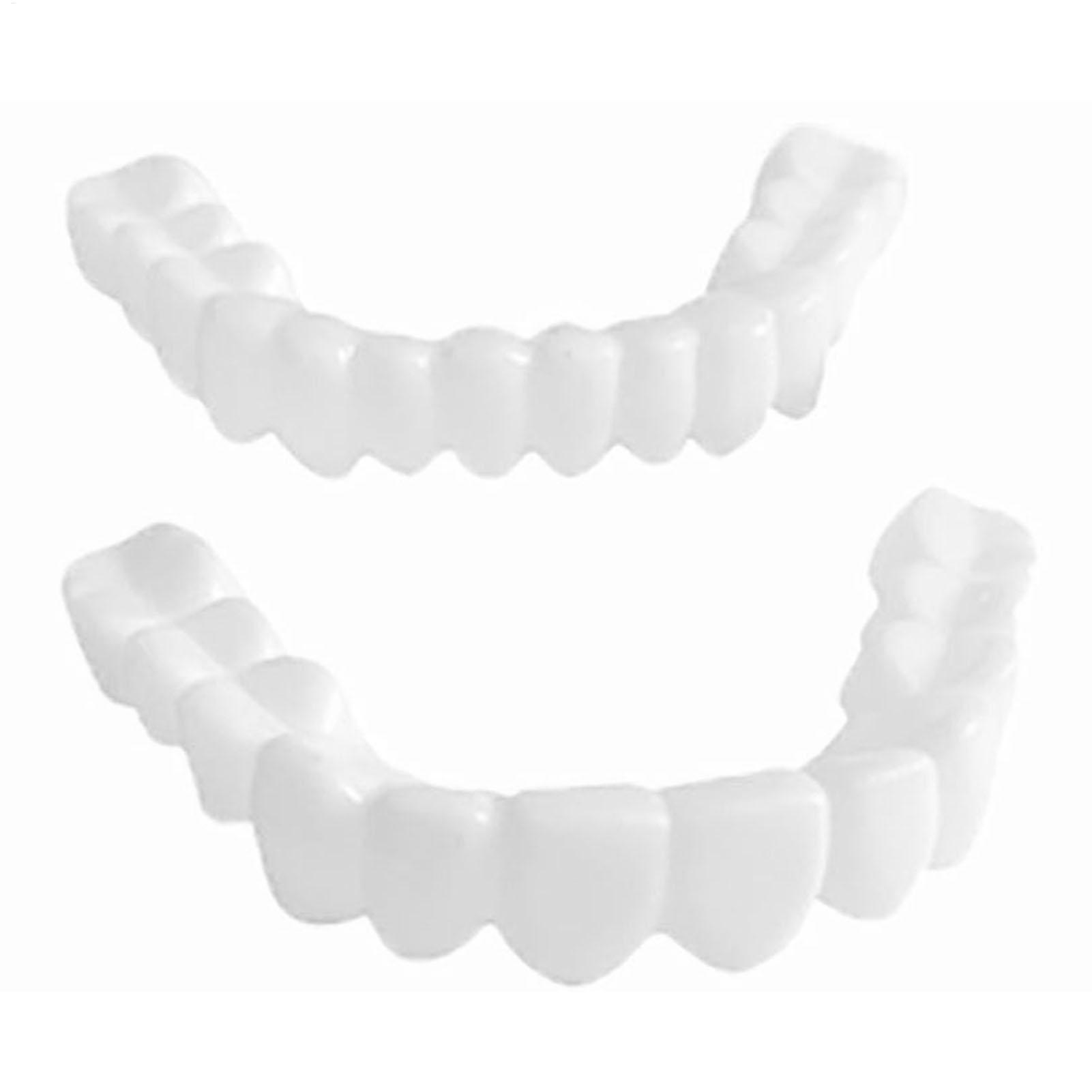 1 par snapson dentes folheados - Teeth Whitening Mask avaliação e preço