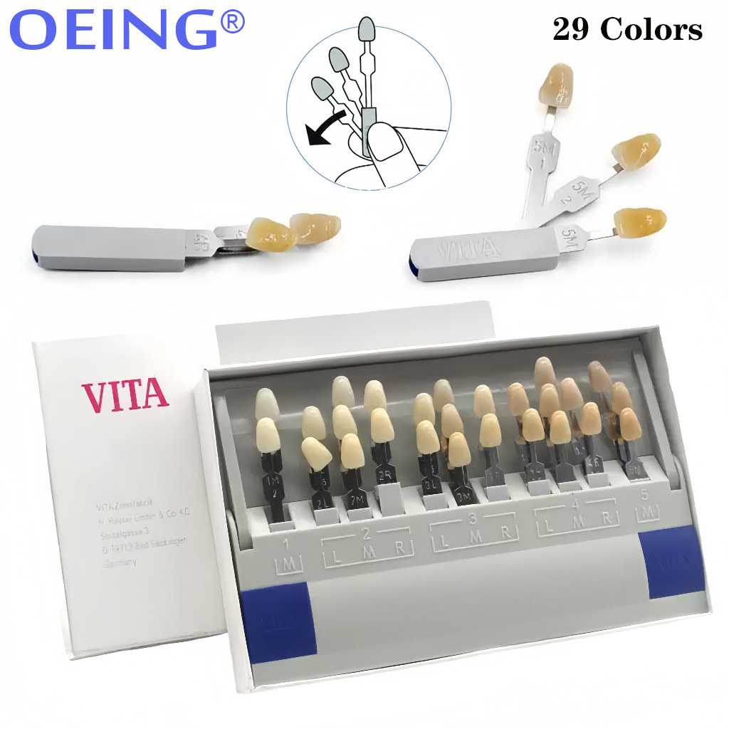 Guia de sombra de dentes, 29/1 - Teeth Whitening Shade Guide avaliação e preço
