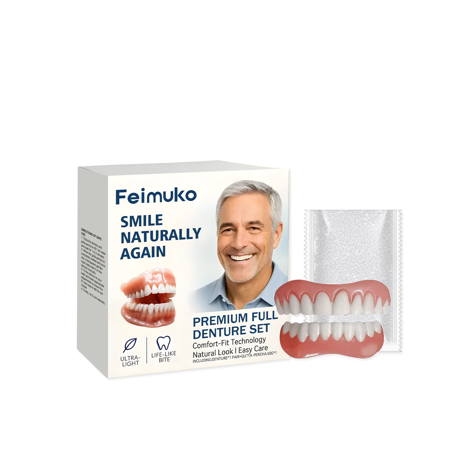 Conjunto Completo de Dentadura - Teeth Whitening Instant avaliação e preço